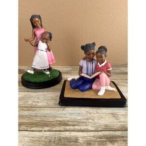 Sisters Forever Figurines Set United Treasures African American Sisters 1990s